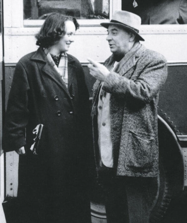 Народный артист Алексей Грибов с женой