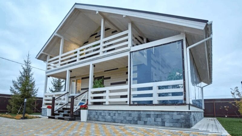 «Живу в поле» и 13 миллионов: Роза Сябитова показала дом, который достроила в 2024 году в 50 км от Москвы