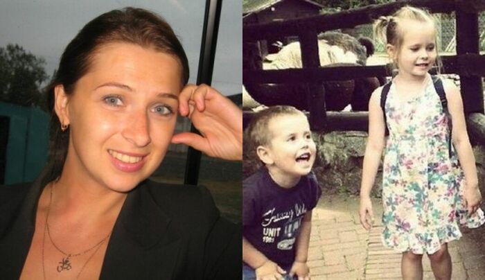 Кристина Смирнова и дети Сергея Безрукова Александра и Иван.