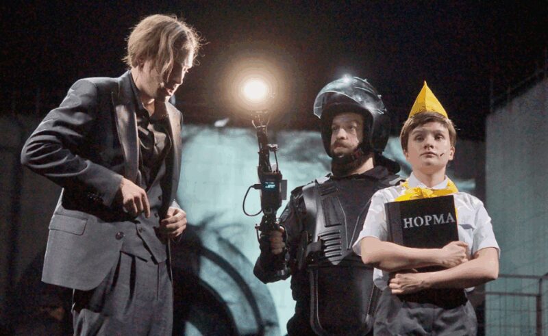 Фрагмент спектакля «Норма», шокировавший зрителей