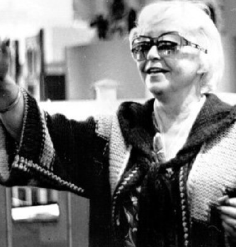 Янина Жеймо в последние годы жизни.