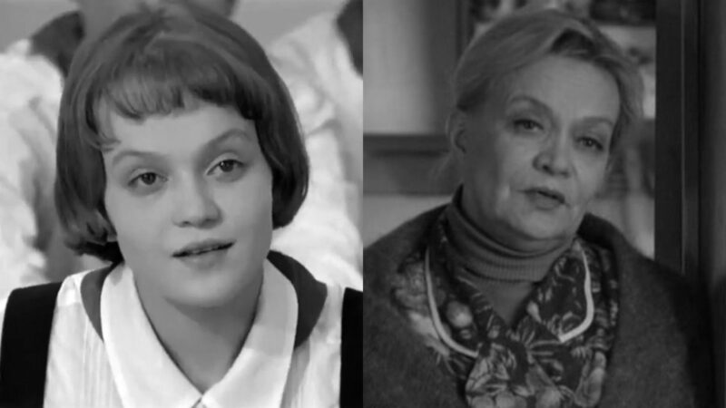 Актриса Ирина Шевчук в детстве и старости