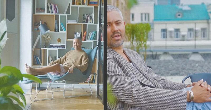 «Это не просто дом, это продолжение меня!»: Александр Рогов за 2 года объединил три квартиры в 45-метровую гардеробную с выходом на крышу