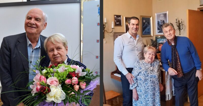 «Он — её ангел-хранитель»: как 96-летняя Александра Пахмутова пережила утрату мужа и обрела новую опору