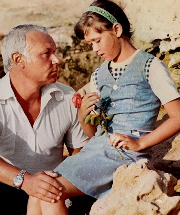 Леонид Неведомский с дочерью Полиной, которая стала его главной опорой.