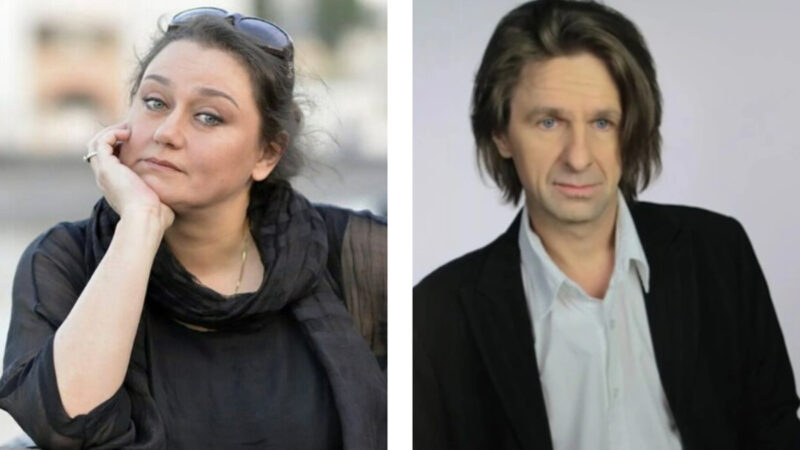 Маргарита Шубина с мужем Владиславом Сычом.