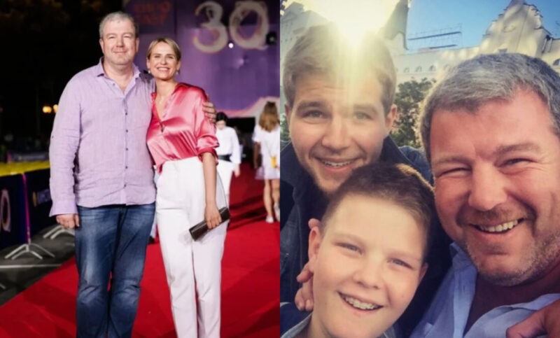 Семья Робака в полном составе: главная ценность в жизни актёра.