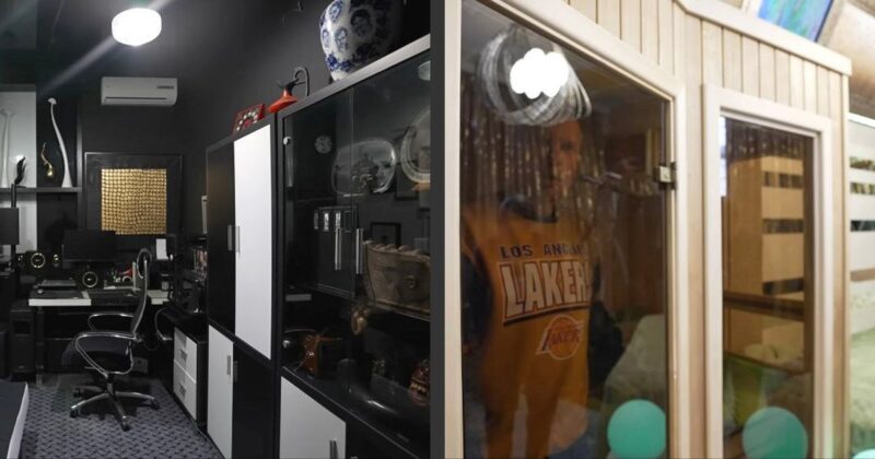 Золотой писсуар и потолки-волны: как Бари Алибасов после пожара 90-х создал в Москве квартиру-манифест, на ремонт которой ушло 2 года