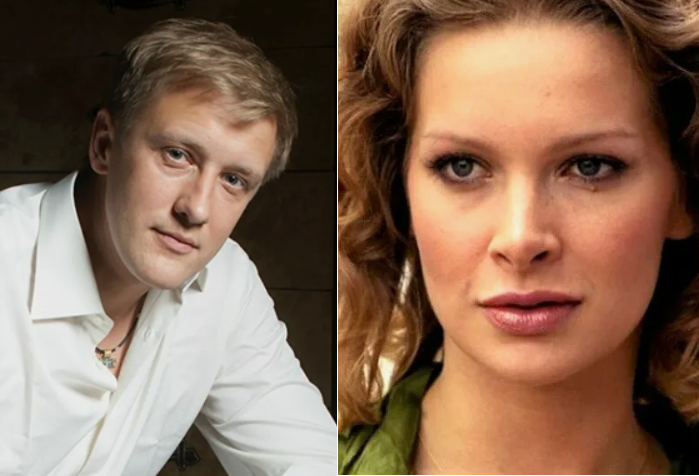 Александра Флоринская-Буданова с Сергеем Буруновым на съемках сериала «Ивановы-Ивановы».