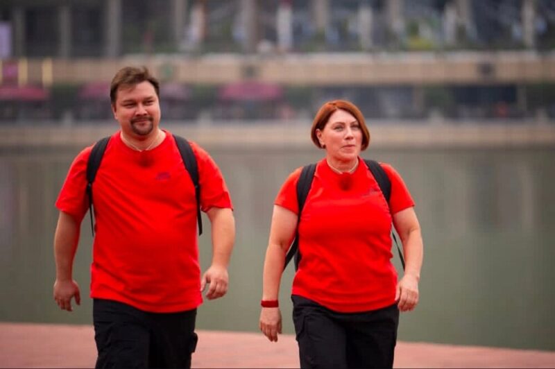 Роза Сябитова с сыном во время съемок реалити-шоу.