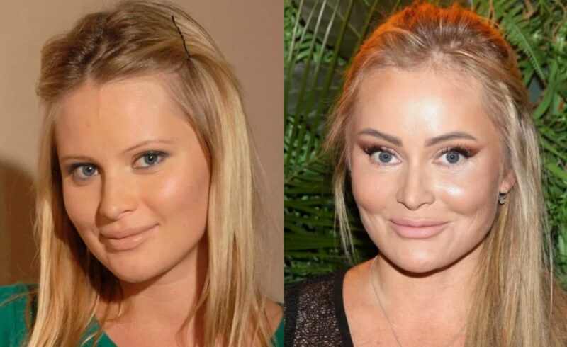 Дана Борисова: до и после многочисленных преображений.