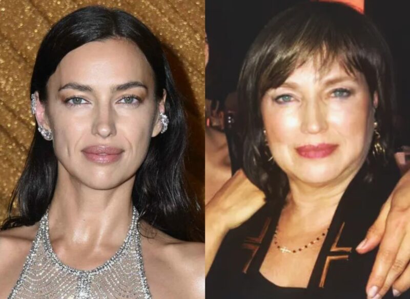 Ирина Шейк в нежных объятиях своей мамы