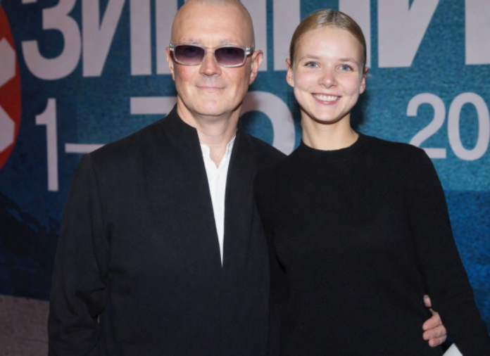 Павел Трубинер и его нынешняя жена Юлия Мельникова.