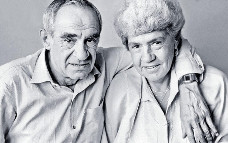 Зиновий Гердт с любимой женой