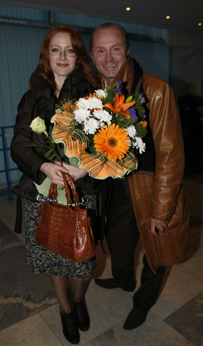 Андрей Панин с Натальей Рогожкиной.