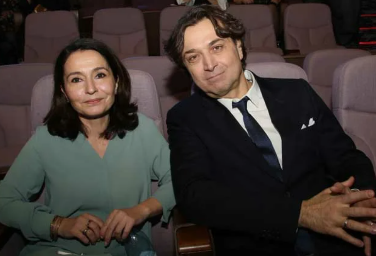 Александр Лазарев-младший с супругой.