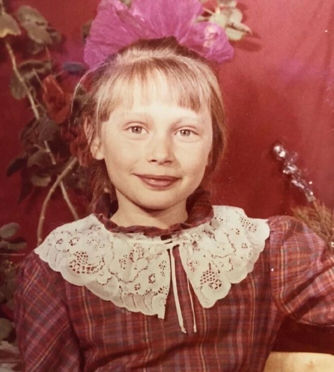 На съёмках сериала «Татьянин день», принесшего актрисе широкую известность.