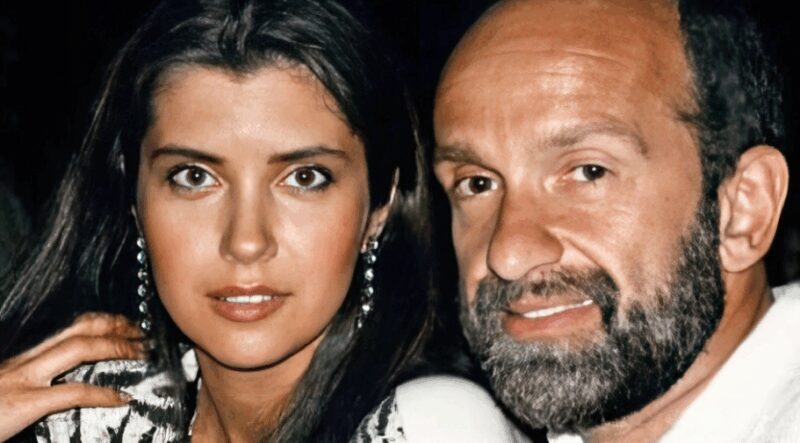 Вера Сотникова рядом с немецким миллионером Эрнстом Пиндуром, который осыпал её подарками.