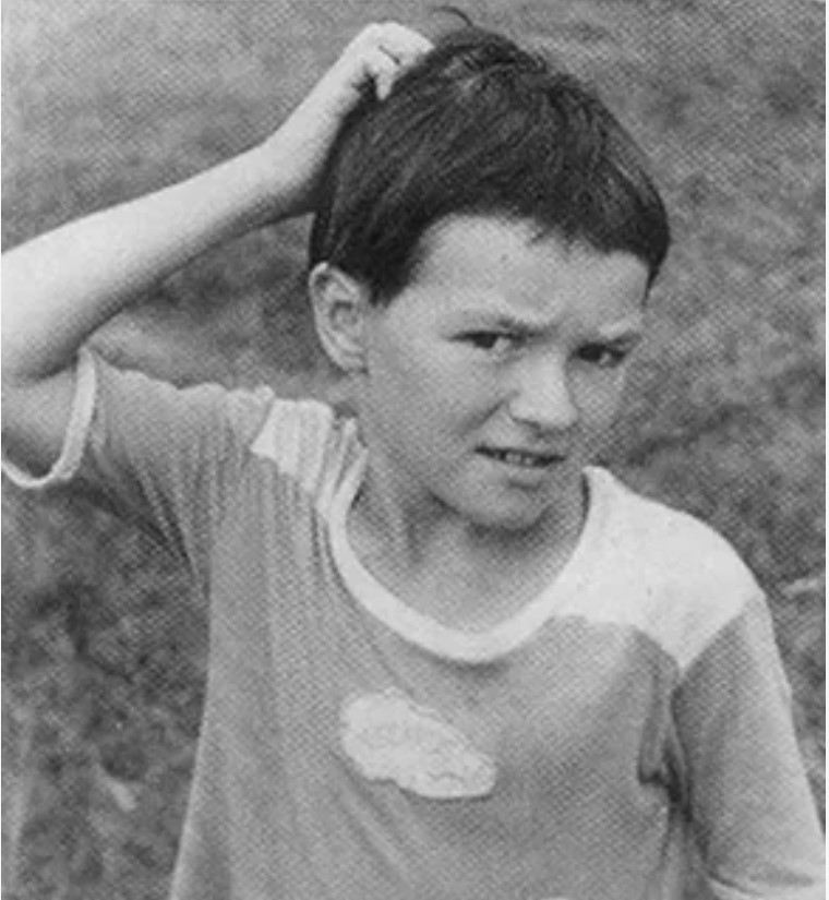 Егор Бероев в детстве.