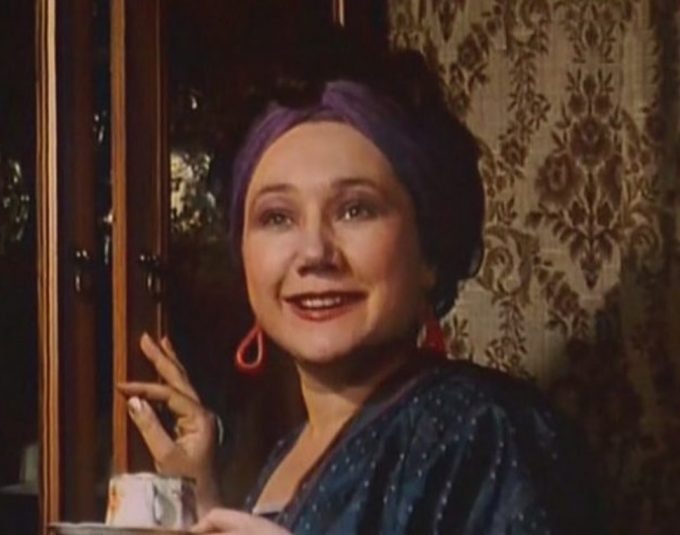 Наталья Назарова в одном из своих кинообразов.