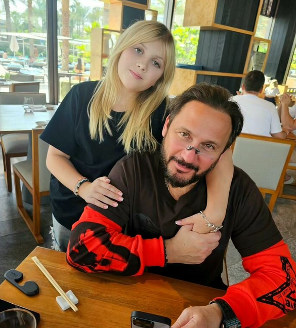 Стас Михайлов с дочерью Марией