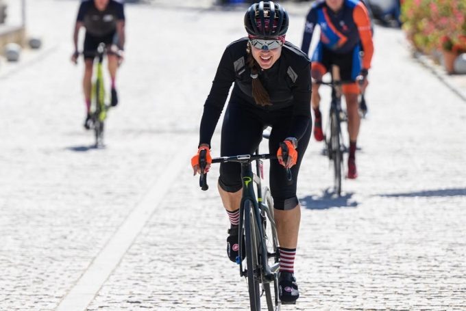 Елена Товстик, активно занимающаяся спортом и воспитанием шестерых детей.