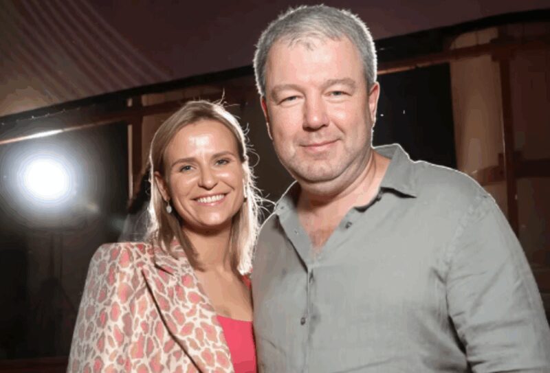 Александр Робак с супругой Ольгой, которая стала его главной опорой.