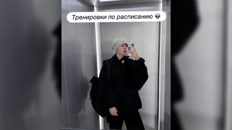 На задержание мужа Диана Сабурова отреагировала сообщением о тренировках по расписанию