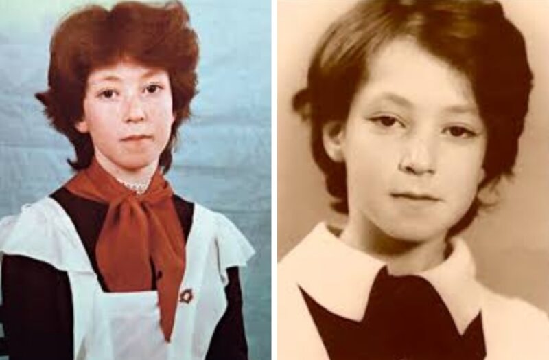 Анна Большова в юности