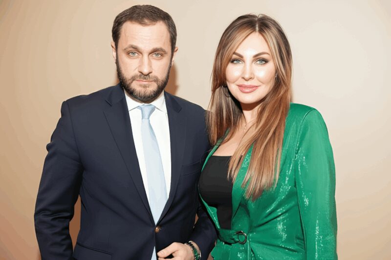 Наталья Бочкарёва с нынешним супругом Романом, который когда-то был её помощником.