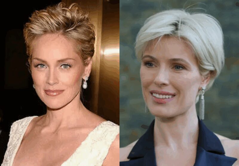 Сравнение Виктории Масловой с Шерон Стоун.