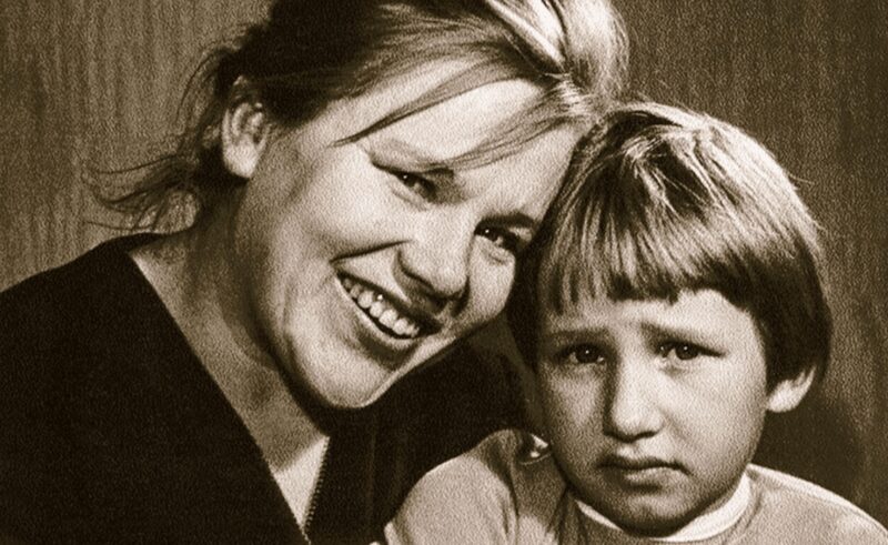 Валентина Березуцкая с дочерью Полиной