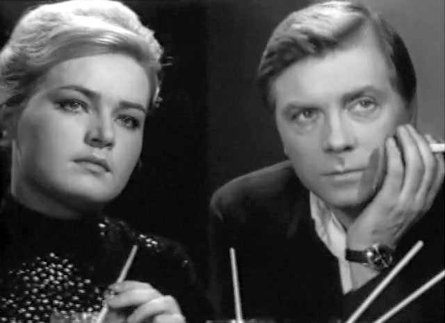 Людмила Чурсина в фильме «Утренние поезда», 1963 год.