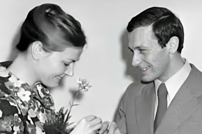 Людмила Чурсина и Владимир Залитис, второй муж актрисы.