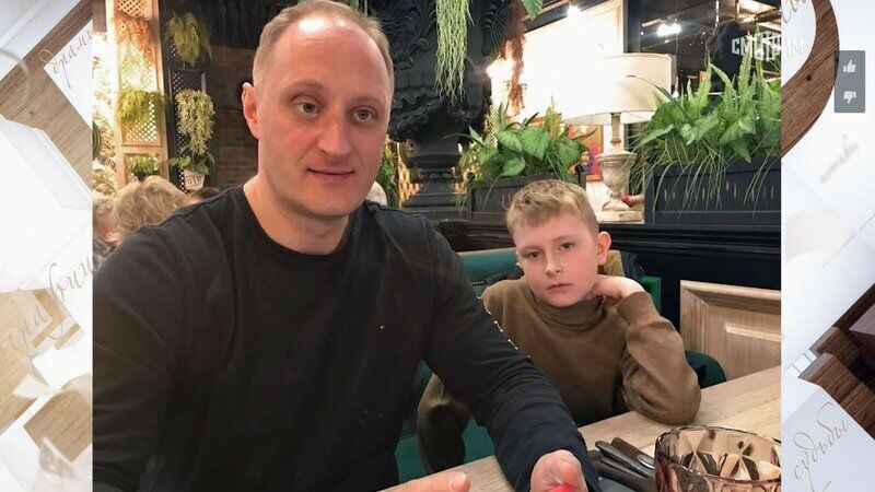 Андрей Зибров с сыном Андреем – долгожданным наследником.