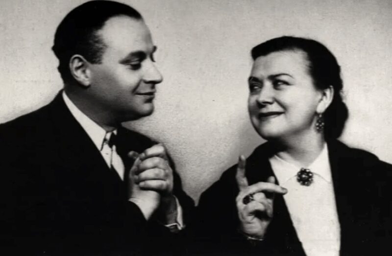 Родители Андрея Миронова: Мария Владимировна Миронова и Александр Семенович Менакер.