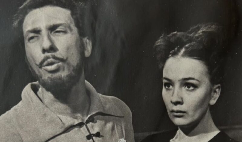 Наталья Тенякова в начале своего творческого пути.