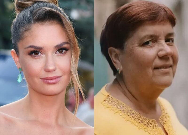 Агата Муцениеце и её мама Нонна, символ стойкости и любви