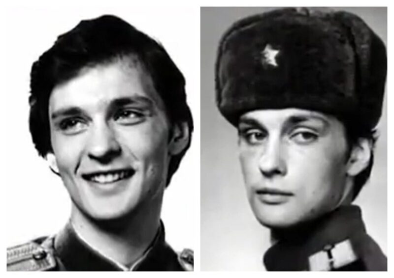 Александр Домогаров во время службы в Театре Советской армии