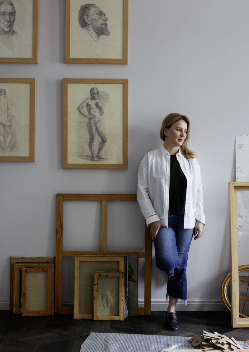 Образцы сложных цветовых решений на стенах. Фото: Аптон Саймон.