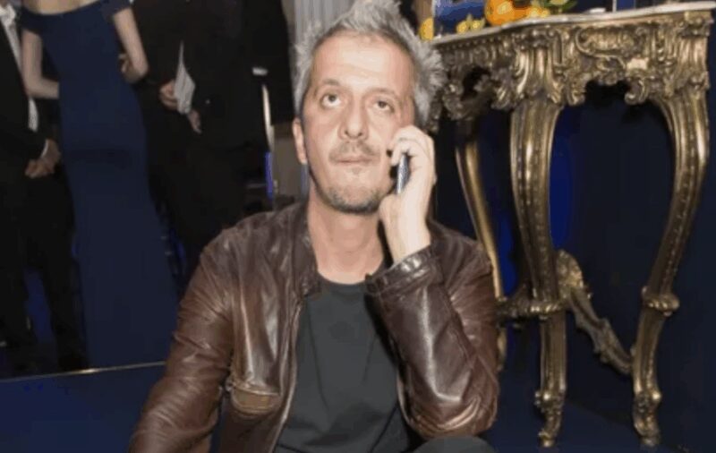 Константин Богомолов на премьере одного из своих спектаклей