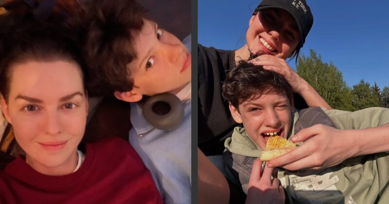 «Он не говорил»: 15-летний сын Лянки Грыу пережил страшное, но вырос копией мамы