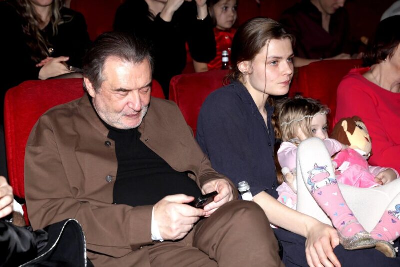 Софья Меледина с дочерью Ниной, рождённой от Алексея Учителя.