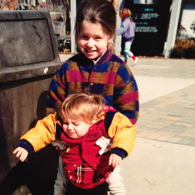 Патрик и Кэтрин Шварценеггер, брат и сестра.