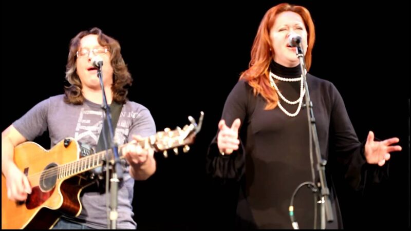 Тимур Ведерников с Ириной Суриной.