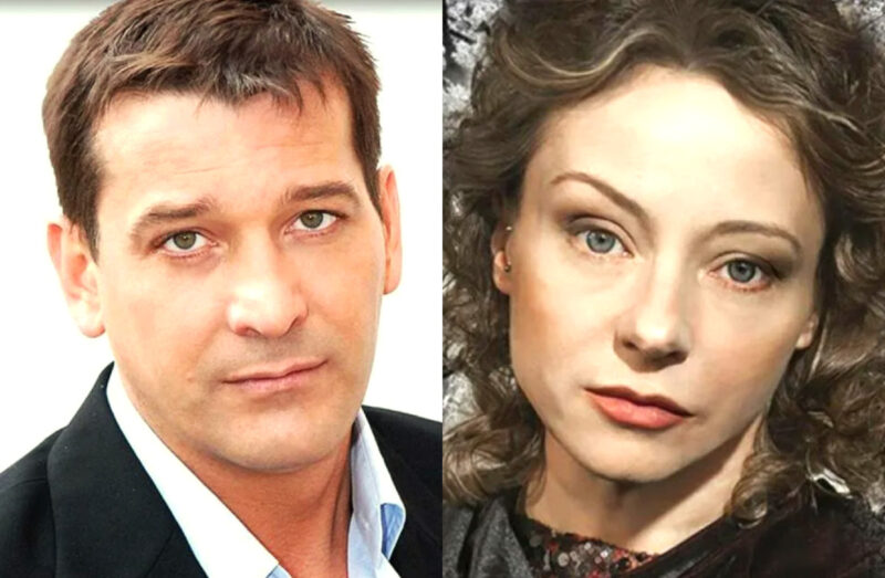 Евгения Добровольская с сыном Яном.