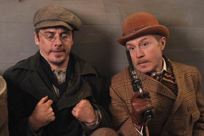 Андрей Панин в сериале «Шерлок Холмс», 2013 год.