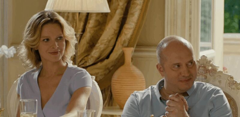 Александра Флоринская-Буданова с нынешним супругом Николаем Билыком.