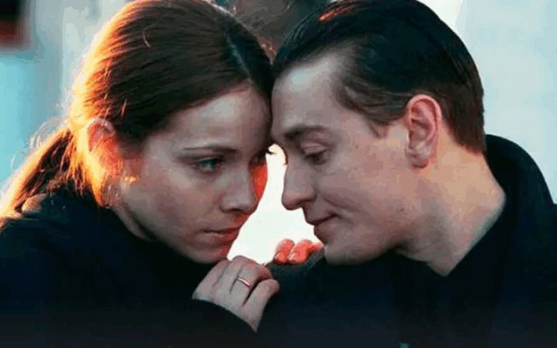 Екатерина Гусева и Сергей Безруков в сериале «Бригада»