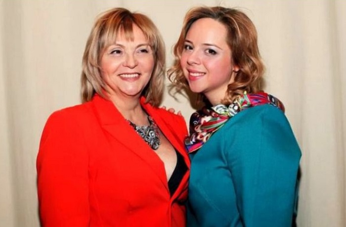 Марина Буримова с дочерью Александрой